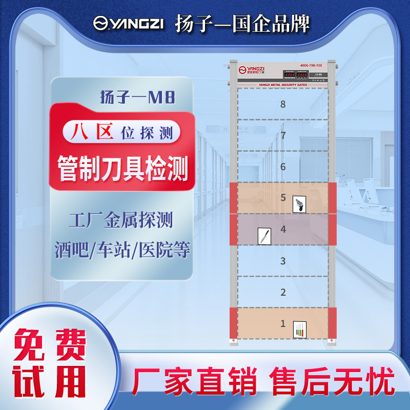 金属探测安检门YZ-M8